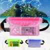 Waterproof Swimming Bag; Ski Drift Diving Shoulder Waist Pack Bag Underwater Mobile Phone Bags Case Cover For Beach Boat Sports